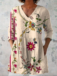 DELACROIX | Blouse Fluide Col V Élégante Catherine