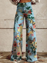 DELACROIX | Jean Large Fleuri Bohème