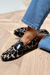 DELACROIX | Mocassins Imprimé Léopard Nicole